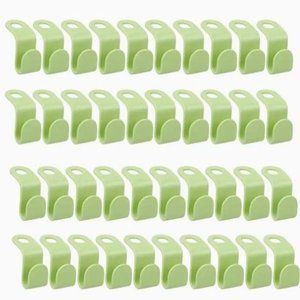 Plastic Closet Hanger Organizer Hooks